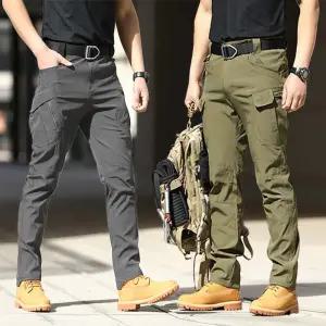 남자 봄 가을 카고 작업복 근무복 바지 밀리터리 등산 아웃도어 팬츠 건빵