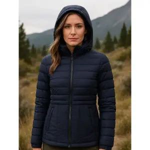 [아웃도어스/마운티아]여성 하운드 덕다운 경량패딩 네이비_1MQJDW2502