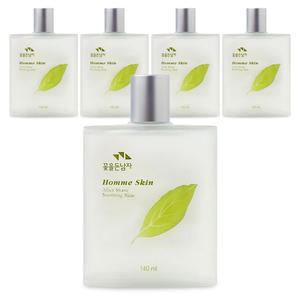 꽃을든남자 옴므 스킨 140ml x 5개 토너 남성용 스킨로션 화장품