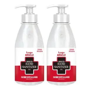 미라클오리진 겔타입 한국미라클피플사 손소독제  500ml x2