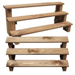 st903 다육이 화분 정리대 진열대 받침대 선반 원목 정리 베란다 실내 거실