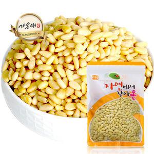 [가온애] 잣 200g / 국산잣 가평잣 백잣 가평백잣 햇잣 가평햇잣 견과 볶음용잣 견과류 건과 건과류