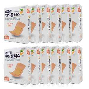 네오 밴드플러스 대형(대용량) 40매X12개(1박스)/상처 밴드 반창고 일회용
