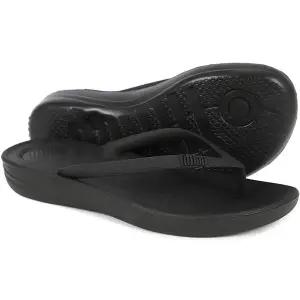 핏플랍 아이쿠션 블랙 여성 플립플랍 (E54-090)
