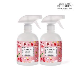[부케가르니] 섬유탈취제 블랙체리향 500ml x2개