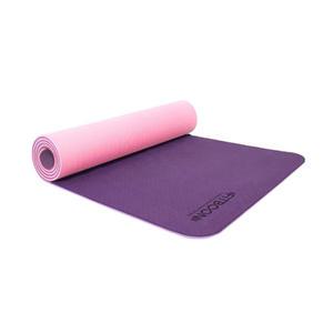 핏분 핏분 TPE 넓은 요가매트 퍼플 8mm, 스트랩, 가방 포함