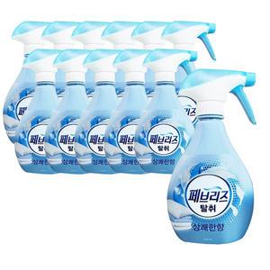 페브리즈 섬유탈취제 상쾌한향 용기 370ml x12개