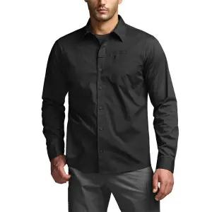 [테슬라]CQR 남성 스판 포켓 긴팔 셔츠 CQ-TOS420