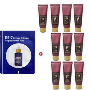 GE7 레티놀 에코 마스크2/더후 진율향 진율 진액폼40mlx11개
