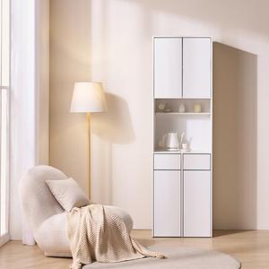 E0자재 MN2072 2칸 업소용 가정용 재활용 키큰 분리수거함 -DVX