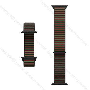 New Apple Watch 46mm Black Unity Sport Loop Band (Unity Rhythm) - MDF54FE/A