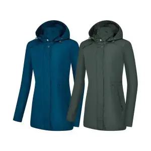 [콜핑] 여성 봄 속건성 등산 중기장 경량 바람막이 자켓 2161JK264W