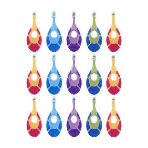 조르단 어린이 칫솔 스텝 1단계 색상랜덤, 15개