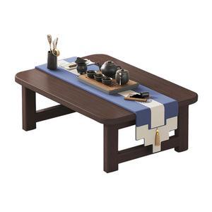 다도상 원목다과상 다도찻상 원목소반 책상 탁자 60x40x25cm 전통 차상