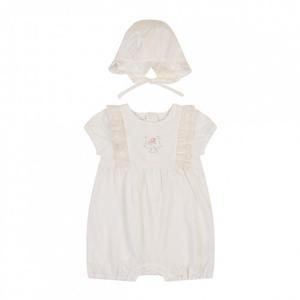 아가방 TC01 여름 로지왕관자카드반팔우주복(모자)(IVORY)_  01S327551