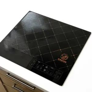 히트컬러 풀커버 열감응 전면보호 인덕션 보호매트 다이아형