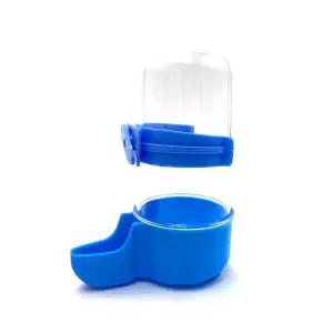 코뉴어 앵무새 물통 튼튼 자동 급수기 200ml 모란 왕관 퀘이커 외출 여행