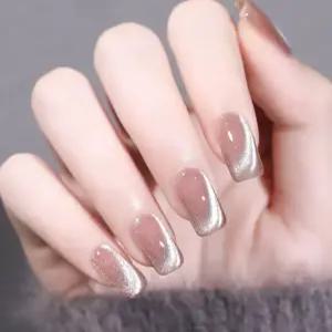 실버 자석 젤 네일 11ml (기본 자석 포함) 마그넷 캣츠아이 메탈릭 아트 셀프네일 젤 폴리쉬