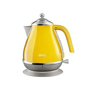 드롱기 아이코나 1.7L 무선 전기주전자 선플라워 옐로우 KBOC2001.Y