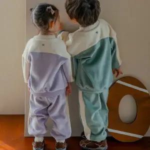 [보리보리/해피프린스](SIZE6Y) 글로이 더블 벨로아 셋업