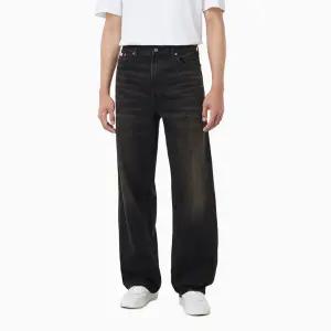 [CK진] 남성 배기핏 에스프레소 블랙 데님(4RE787G)