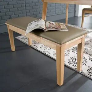 N454 2인 원목 벤치 1color 착불