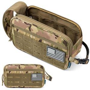 파빌리아 남성용 전술 세면도구 가방, 여행 위생 군용 장비 도프 키트, 방수 몰 액세서리 파우치, 남성 면도 필수품, 체육관 욕실 샤워 소형 EDC, 카모