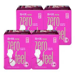 [화이트]화이트 제로필 생리대 중형 14PX4팩