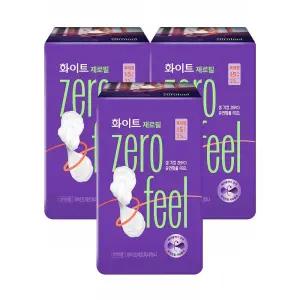 [화이트]화이트 제로필 생리대 특대형 15PX3팩