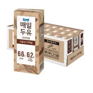 매일두유 오리지널 190ml 72팩 간편 영양음료 식물성 두유
