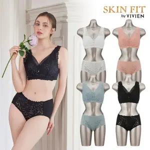[비비안] 스킨핏 히든핏 군살정리 브라팬티 8종