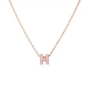 (국내당일출고)목걸이 미니팝아슈 POP-H MINI 로즈드라제+로즈골드