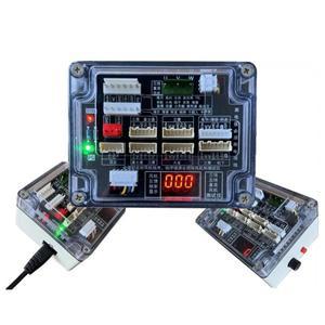 에어컨 3선/5선 DC 팬 모터 테스터 - 단락 보호, HVAC 진단 도구용 속도 조정