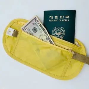 [하프클럽/]여행용 소매치기방지 복대