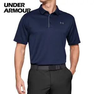 언더아머 UA 테크 폴로 히트기어 기능성 카라 반팔 티셔츠 1290140-410