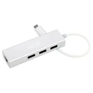 무전원 C타입 멀티허브 USB3.0 기가 비트 랜포트 노트북 PC 맥북 / USB C 허브 WISENX409