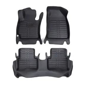 자동차깔판 NF 쏘나타 (04년-07년) 브라운 카매트