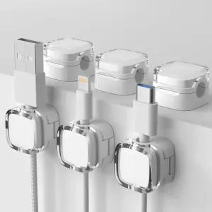 선정리 케이블 홀더 전선 고정 클립 정리/TV선/거치대/코드선/책상/컴퓨터/데스크/휴대폰선/랜선/후크/크립