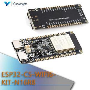 ESP32-C5-WIFI6-KIT-N16R8 ESP32-C5 개발 보드 C5 듀얼 Wi-Fi 6 16MB 플래시 ESP-IDF 아두이노 RISC-V용