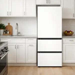 삼성전자 비스포크 김치플러스 RQ33DB74B1EW 김치냉장고 313L 에센셜화이트 파크