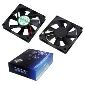 사무용본체용 무소음팬 케이스쿨러 시스템팬 80mm 2P 저소음 CPU교환 내구성좋은용