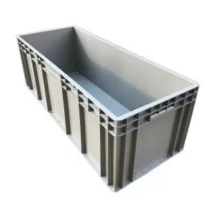 대형 플라스틱 상자 공업용 직사각형 수납 박스 다용도 창고