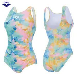 아레나 여자수영복 스프링피오레 원피스 U백 A6SL1LS01_YEL