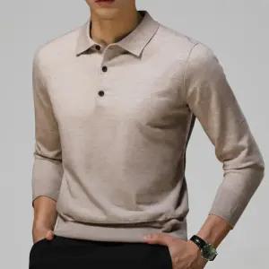 남자 카라 울 니트 긴팔 봄 가을 겨울 세미정장핏 따뜻한 출근룩 4컬러