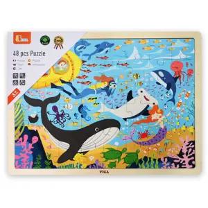 아기퍼즐 장난감 고래 맞추기놀이 원목 조각퍼즐 아동퍼즐 퍼즐블록 끼우기