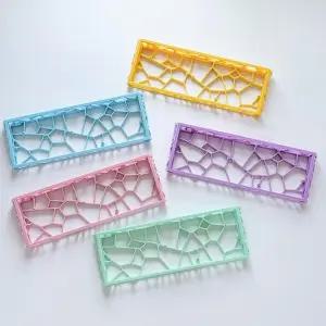 우팅 60HE Holy60 PC 레이아웃 커스텀 키보드 케이스 기계식 키보드 하우징 투명