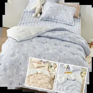 공장도매 헤이베어 모달 사계절 이불베개세트SS 베이지핑크