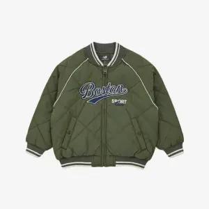 뉴발란스키즈자켓 RQJ NK9QE3106U-49 ESSENTIAL_퀼팅 바시티 점퍼