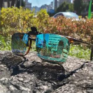 안경착용자용 가젤 편광 미러 클립 선글라스 R 사이즈