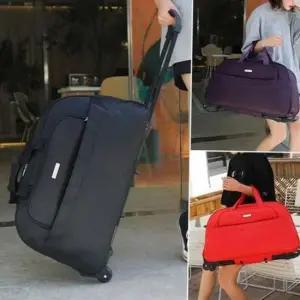 이동식 여행용 보스턴 백 캐리어 기내용 보스턴 백 바퀴 더플